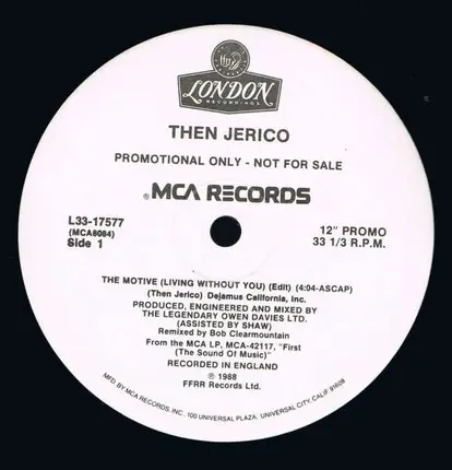 Then Jerico - The Motive