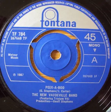 The New Vaudeville Band - Peek-A-Boo