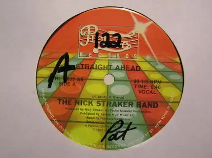 Nick Straker Band - Straight Ahead