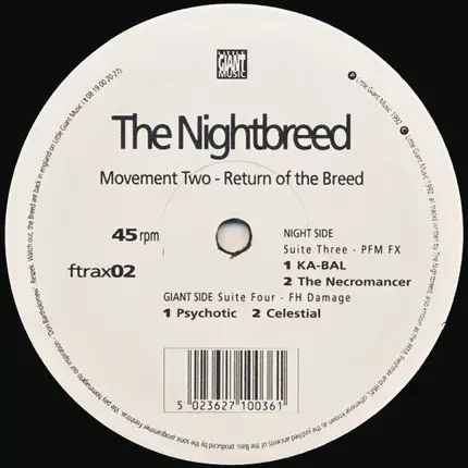 The Nightbreed - Movement Two - Return Of The Breed