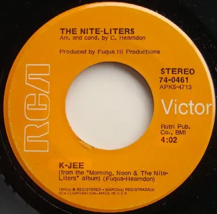 The Nite-Liters - Tanga Boo Gonk / K-Jee