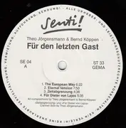 LP - Theo Jörgensmann / Bernd Köppen - Für Den Letzten Gast