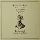 LP - Schwartzkopff / Erlebach / A.O - Sonaten Und Suiten Des 17. Jahrhunderts