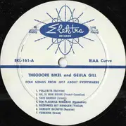 LP - Theodore Bikel And Geula Gill - Theodore Bikel And Geula Gill Sing Folk Songs From Just About Everywhere - Mono