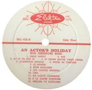 LP - Theodore Bikel - An Actor's Holiday