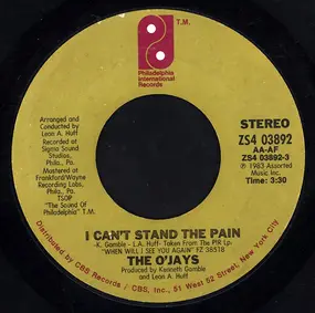 The O'Jays - I Can't Stand The Pain