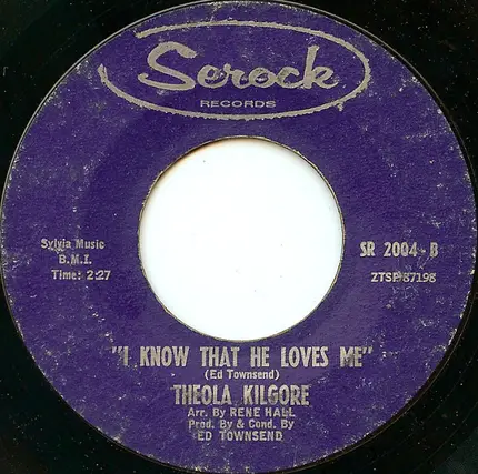 Theola Kilgore - The Love Of My Man