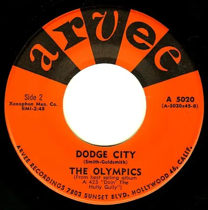 The Olympics - Dance by the Light of the Moon