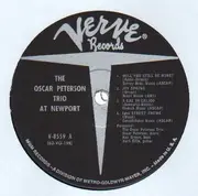 LP - The Oscar Peterson Trio / The Gerry Mulligan Quartet - At Newport