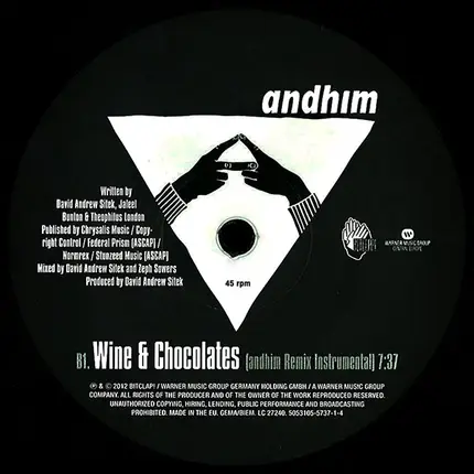 Theophilus London - Wine & Chocolates (Andhim Remix)