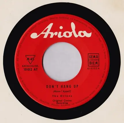 The Orlons - Don't Hang Up / The Conservative