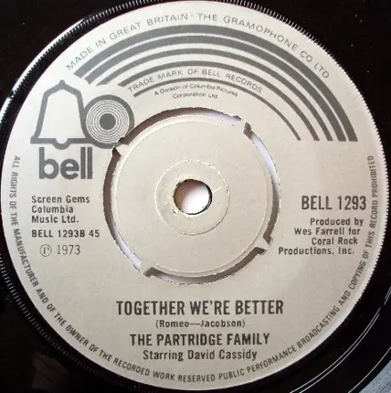 The Partridge Family Starring David Cassidy - Walking In The Rain