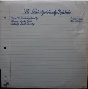 David Cassidy - The Partridge Family Notebook