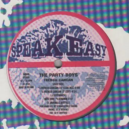 The Party Boys - French Cancan