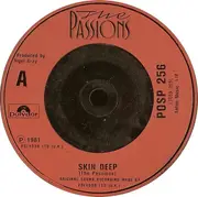 7'' - The Passions - Skin Deep
