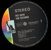Double LP - The Petards - Pet Arts - ORIGINAL GERMAN PRESS RARE KRAUT