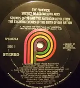 LP - Pickwick Society Of Performing Arts - Sounds Of '76 And The American Revolution
