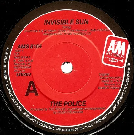 The Police - Invisible Sun