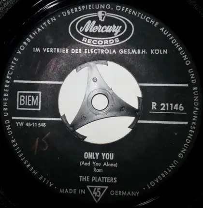 The Platters - Only You My Prayer
