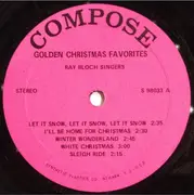 LP - The Ray Bloch Singers - Golden Christmas Favorites