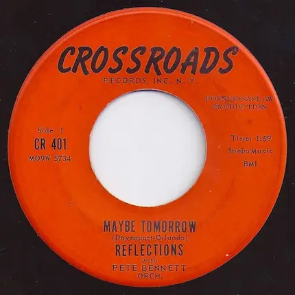 The Reflections - Maybe Tomorrow / I Really Must Know