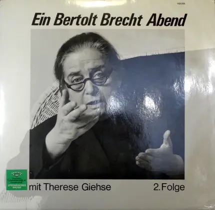 Therese Giehse - Ein Bertolt Brecht Abend Mit Therese Giehse 2. Folge