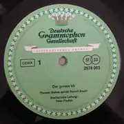 LP-Box - Therese Giehse Spricht Bertolt Brecht - Der Grosse BB