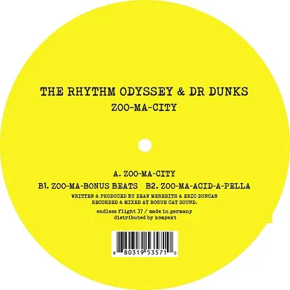The Rhythm Odyssey & Dr Dunks - Zoo-ma-city
