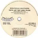 7'' - The Righteous Brothers - You've Lost That Lovin' Feeling / Unchained Melody - Cream Labels