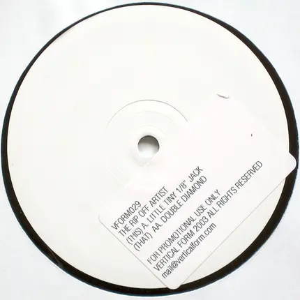 The Rip-Off Artist - Little Tiny 1/8' Jack