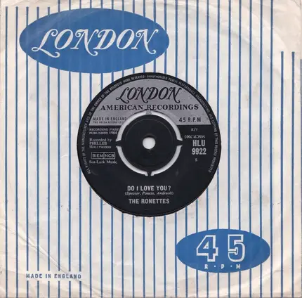 The Ronettes - Do I Love You?