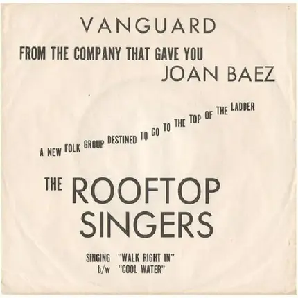 The Rooftop Singers - Walk Right In
