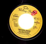 7'' - The Rolling Stones - Emotional Rescue / Down In The Hole