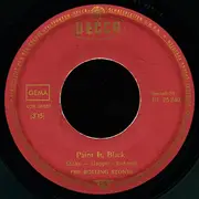 7'' - The Rolling Stones - Paint It, Black / Long Long While - label sleeve