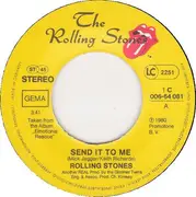 7'' - The Rolling Stones - Send It To Me / She's So Cold - picture sleeve