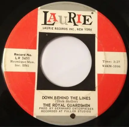 The Royal Guardsmen - Snoopy For President / Down Behind The Lines