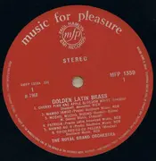 LP - The Royal Latin Orchestra - Golden Latin Brass