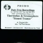 12inch Vinyl Single - Thermobee & Stratosphere - Stoned Trance