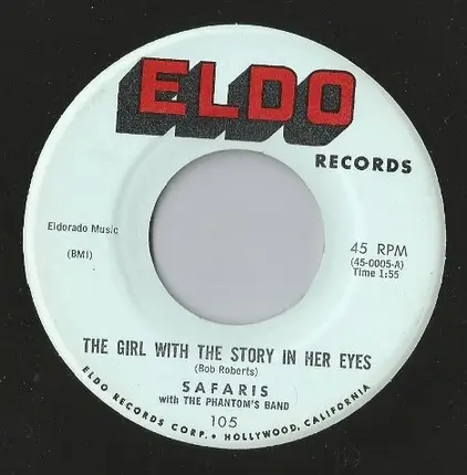 The Safaris With The Phantom's Band - The Girl With The Story In Her Eyes