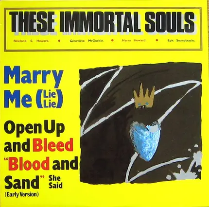 These Immortal Souls - Marry Me (Lie Lie)