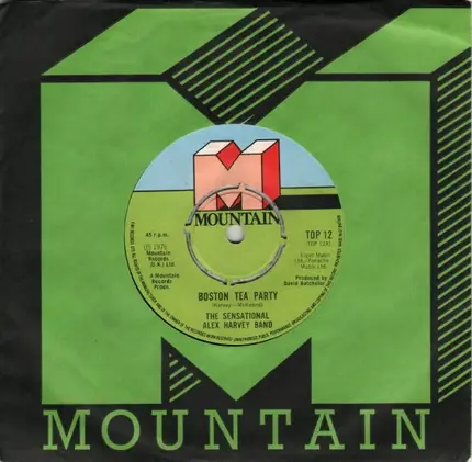 The Sensational Alex Harvey Band - Boston Tea Party