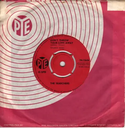 The Searchers - Don't Throw Your Love Away