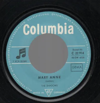 The Shadows - Mary Anne