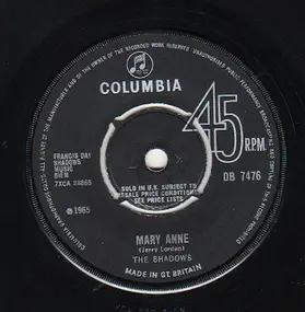 The Shadows - Mary Anne