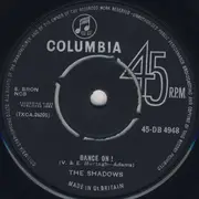 7'' - The Shadows - Dance On!