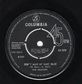 The Shadows - Don't Make My Baby Blue