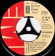 7'' - The Shadows - Let Me Be The One