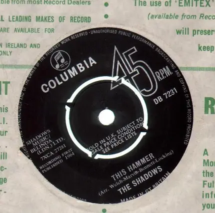 The Shadows - Theme For Young Lovers