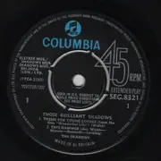 7'' - The Shadows - Those Brilliant Shadows