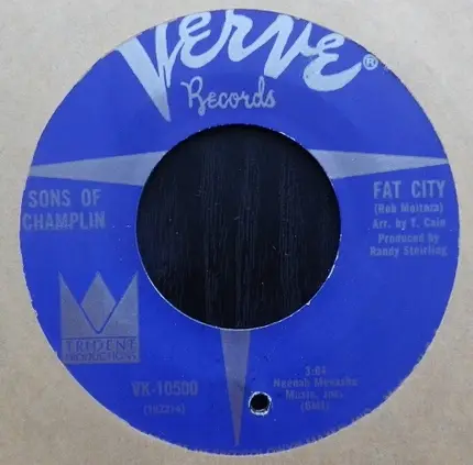 The Sons Of Champlin - Fat City / Sing Me A Rainbow